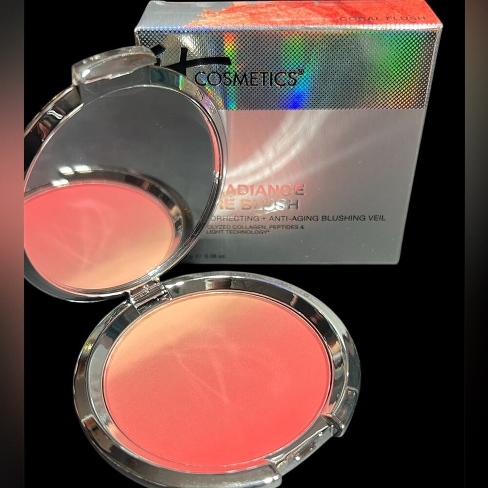IT Cosmetics CC+Radiance Ombré Blush - Coral Flush NIB